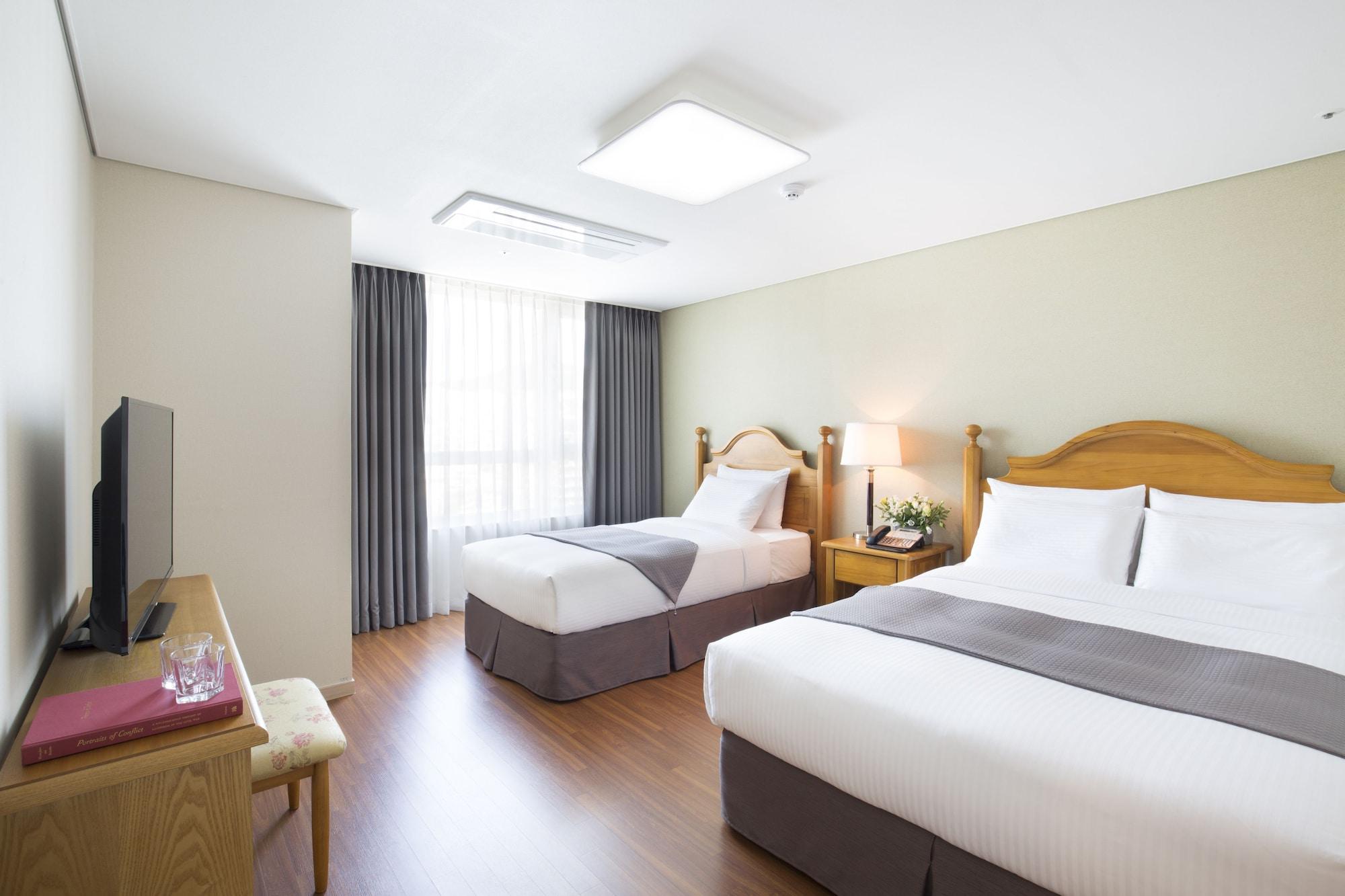 Crown Harbor Hotel Busan Bagian luar foto